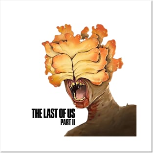 The Last of Us Clicker art design Posters and Art